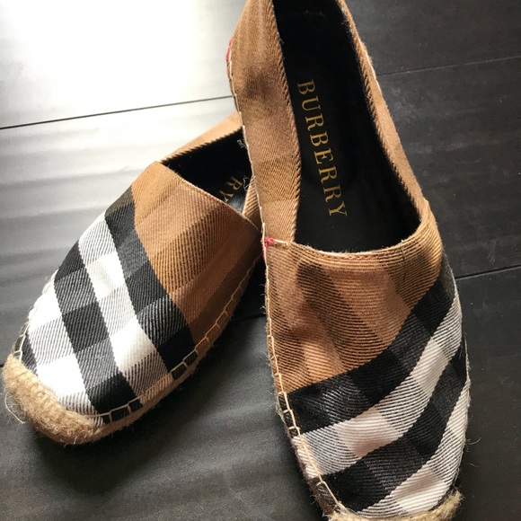 women's burberry espadrilles